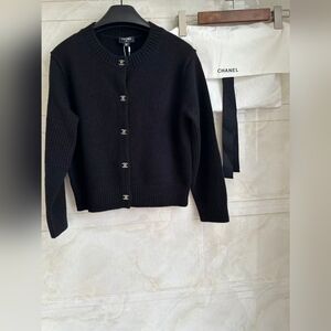 Chanel Knitted Cardigan Sweater
